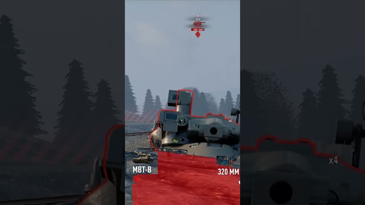 КАК ПРОБИТЬ ТАНК 11 ЛВЛ MBT-B!! | джов # wot