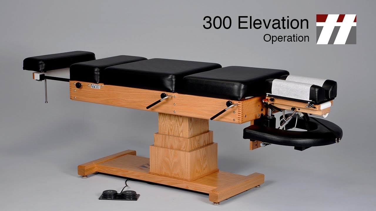 300 Elevation Operation: Thuli Chiropractic Table