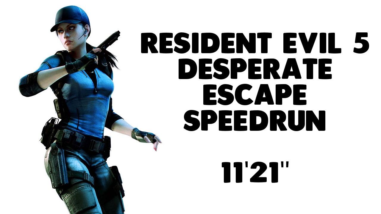 Resident Evil 5 - Desperate Escape Speedrun - 11'21