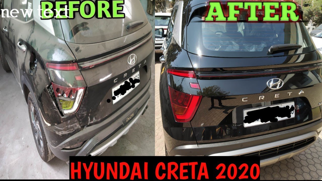 Hyundai Creta 2020 Repair and Paint work | CRETA 2020