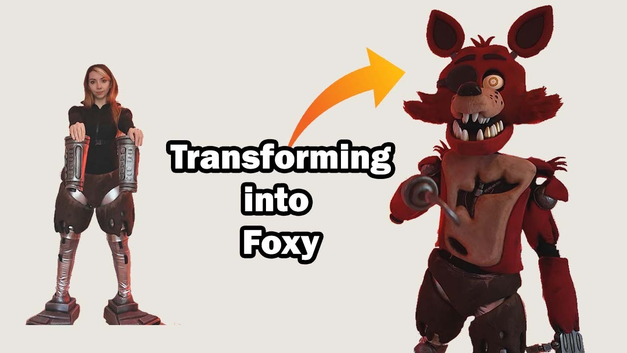 Five Nights of Freddy's - (movie) Foxy Cosplay Suit-up!