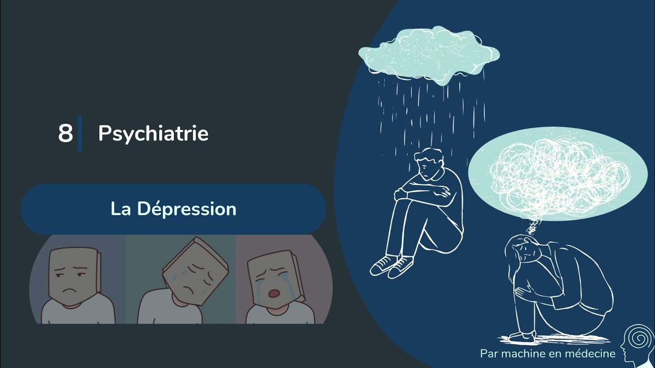 08 | Trouble d&eacute;pressif unipolaire #psychiatrie