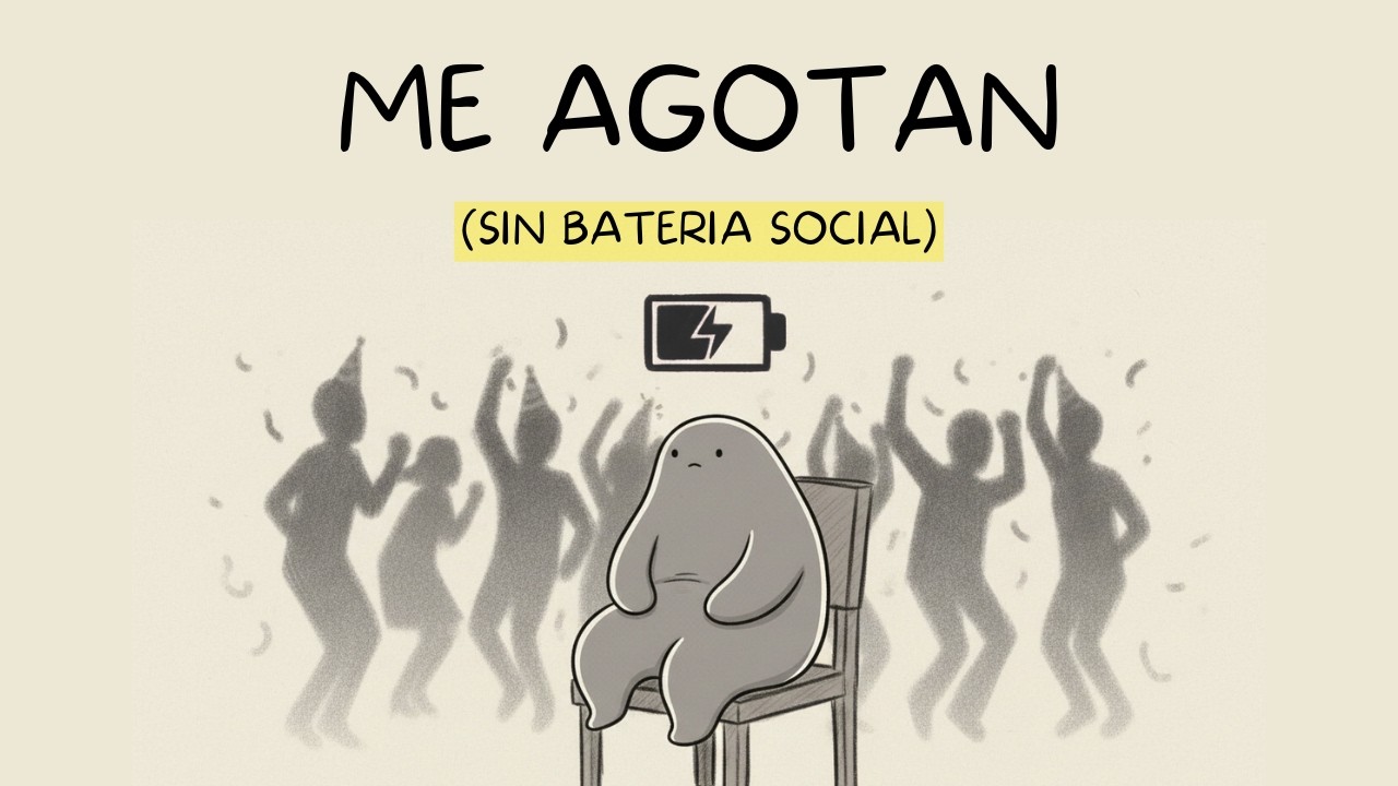 ¿Por qué la gente te agota? No eres antisocial, estás agotado
