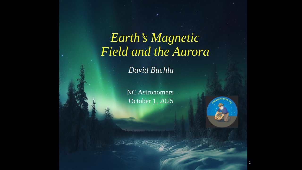 Earth's Magnetic Field and the Aurora