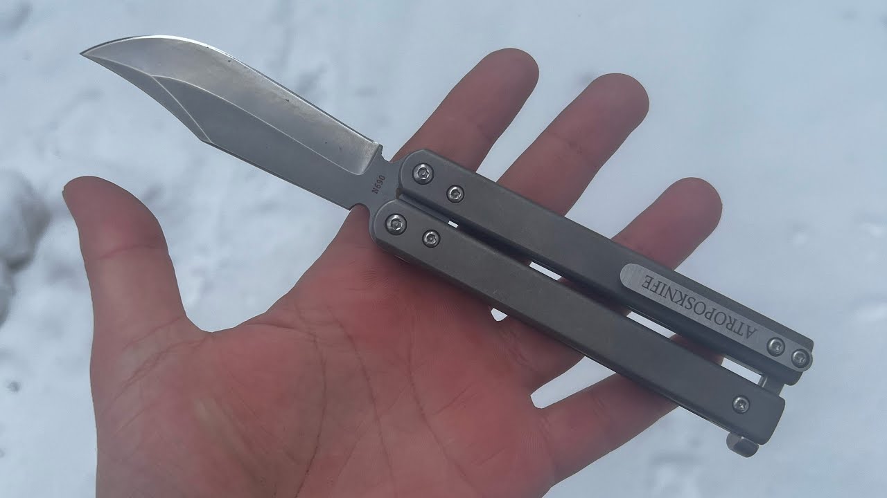 Титановый Кратос М от #atroposknife 