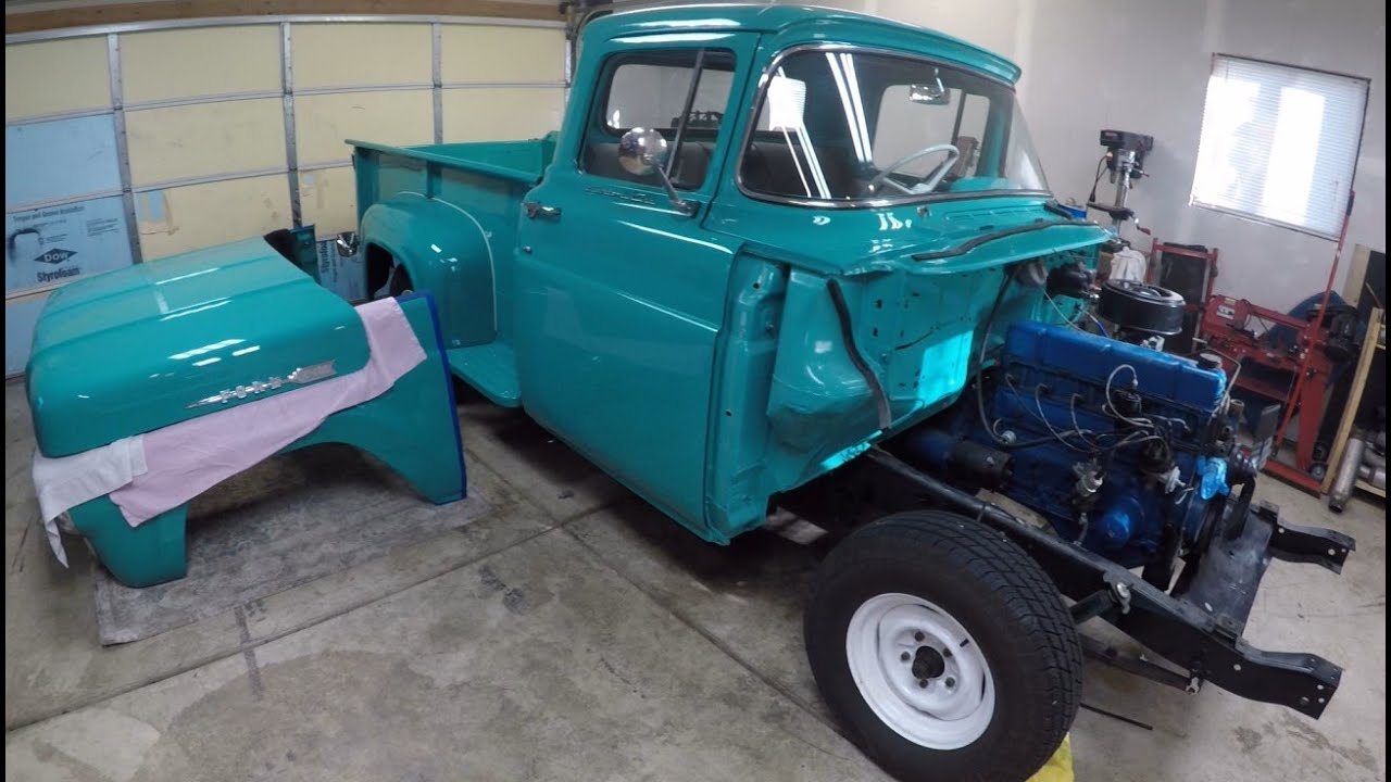 1960 Ford F100 - Dog House Removal #Freedom100