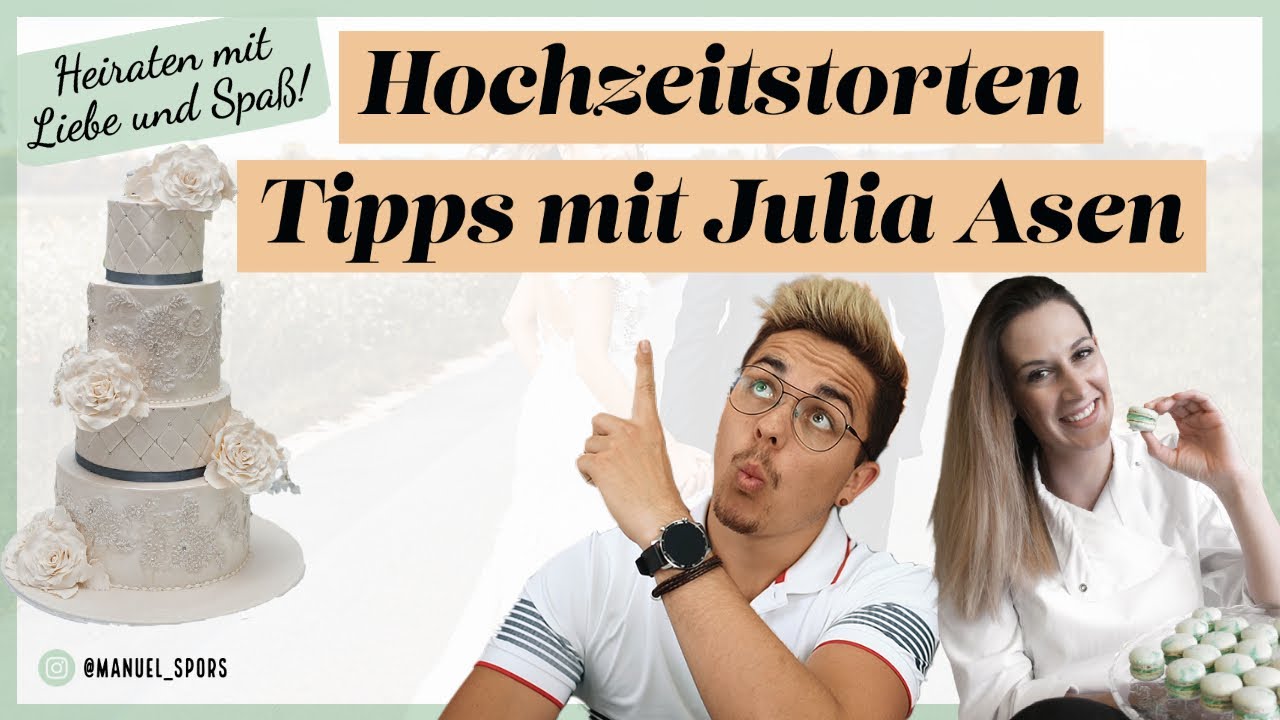Hochzeitstorten Tipps mit Julia Asen und Manuel Spors Interview