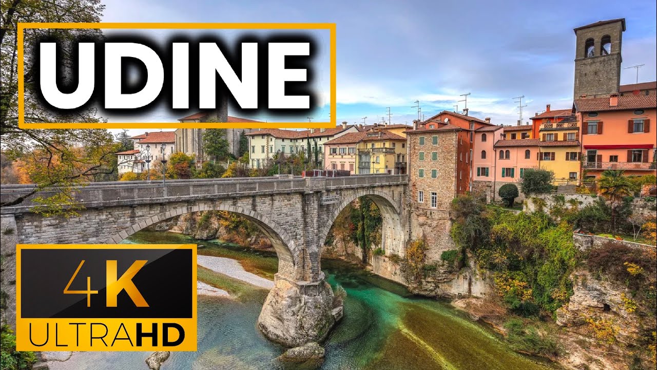 UDINE 🇮🇹 | Walking Tour - 4K60fps