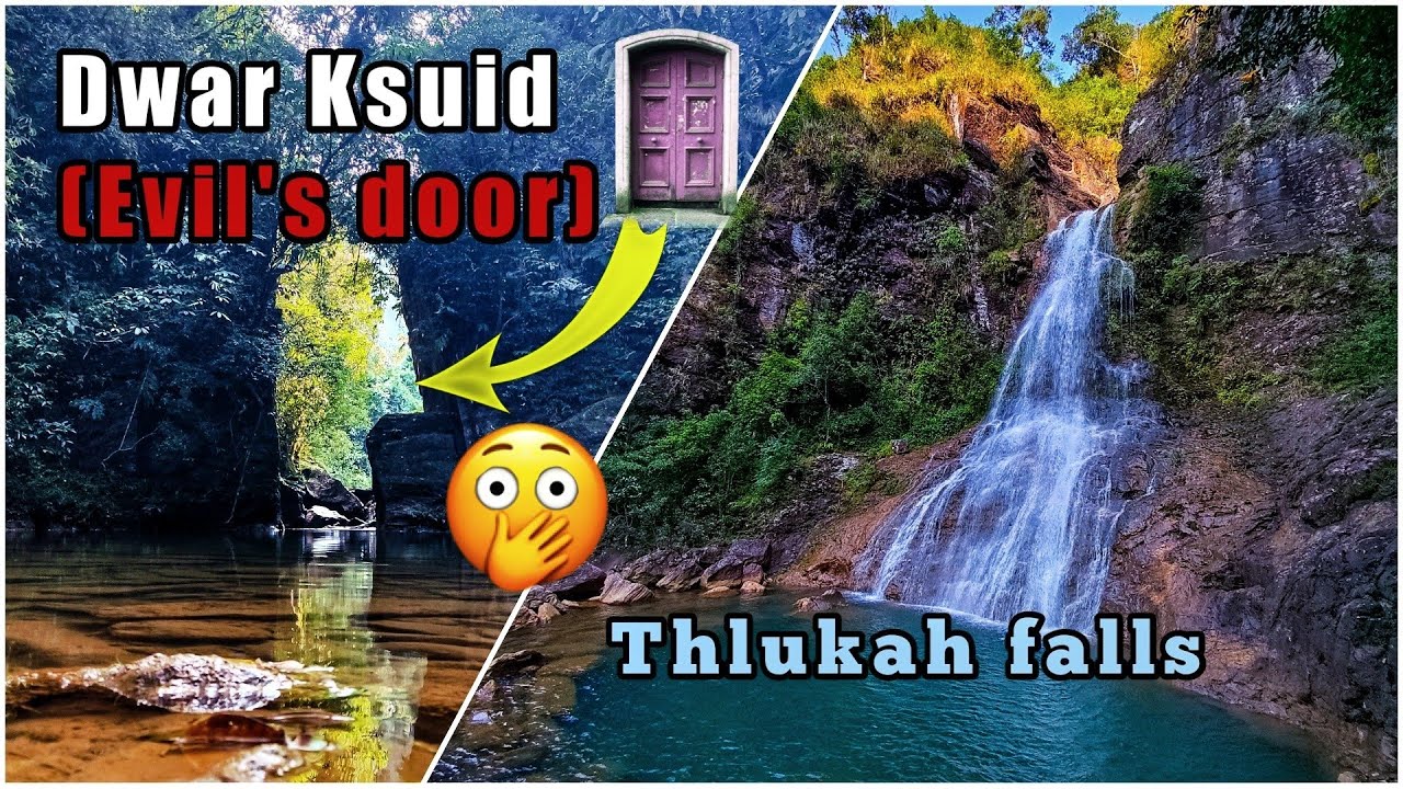 Thlukah Falls the hidden waterfalls in Jowai, Meghalaya India.| Exclusive video. Solo Tour Vlog.