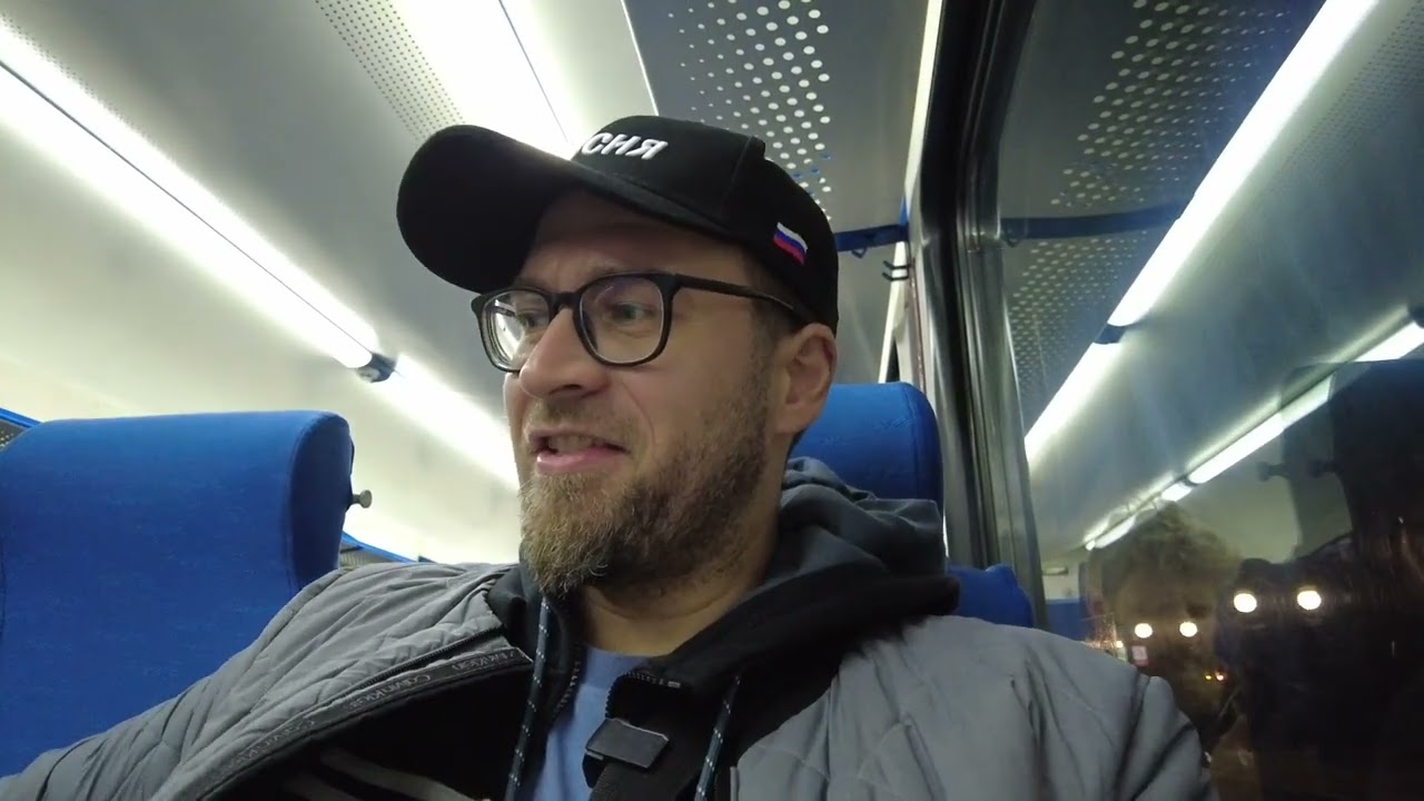 Russian Local Train 'Elektrichka' Ride