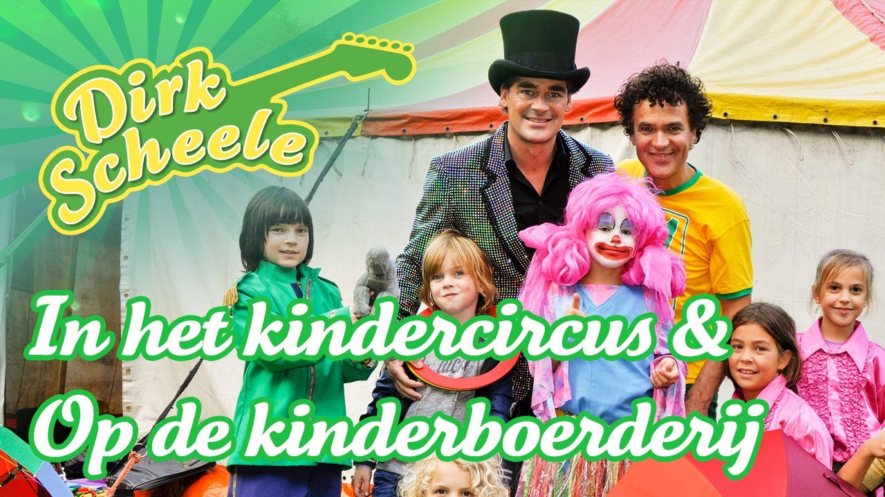 Dirk Scheele - In het kindercircus & Op de kinderboerderij 🎪🐐 | Op Stap met Dirk Scheele