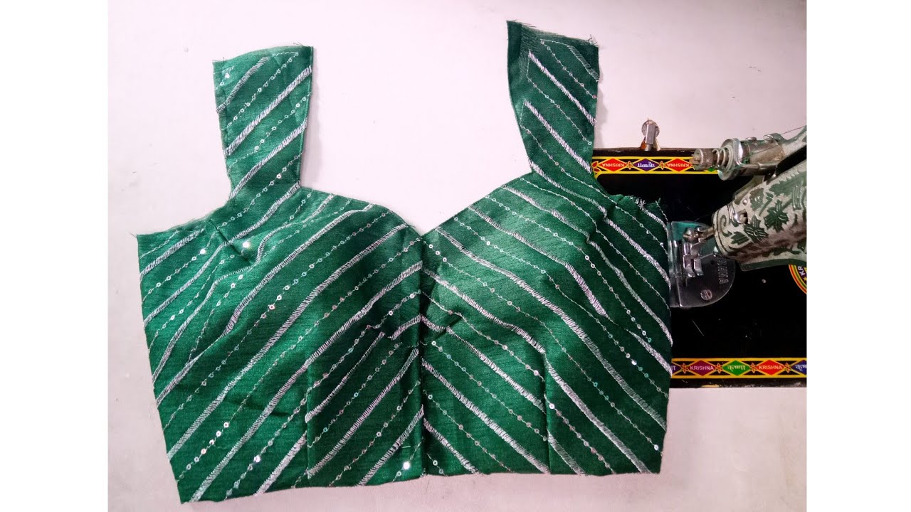 blouse front neck design // blouse front neck design // sweetheart neck design // blouse ki cutting