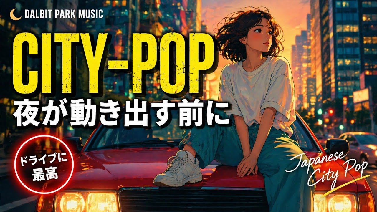 🎵 Japanese City Pop Vol.11『夜が動き出す前に』 🌙 DalbitPark Music Playlist