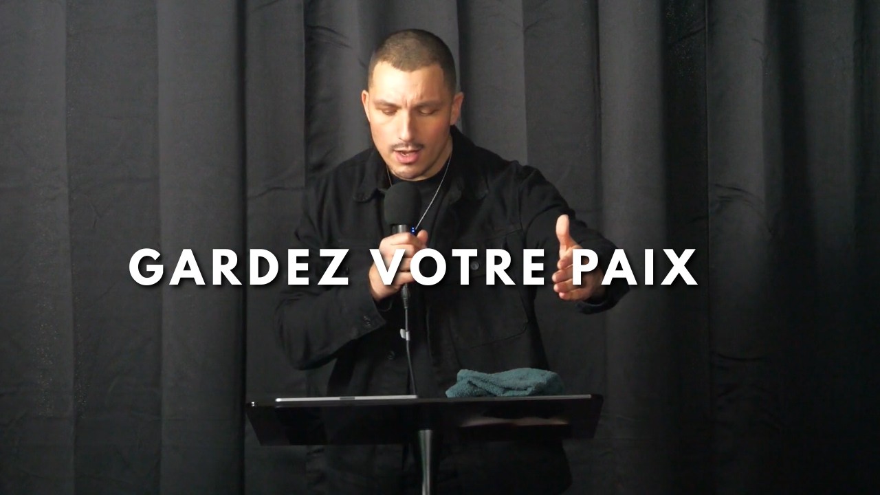La Paix Est Votre Tour De Contrôle Intérieure | Matthieu 6:25-34 | Johann Maksimovic