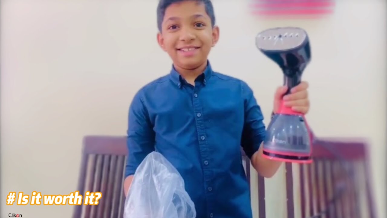 Clikon  Handheld Garment Steamer ! *Is it worth it!?* Garment Steamer Unboxing & Review | #Clikon