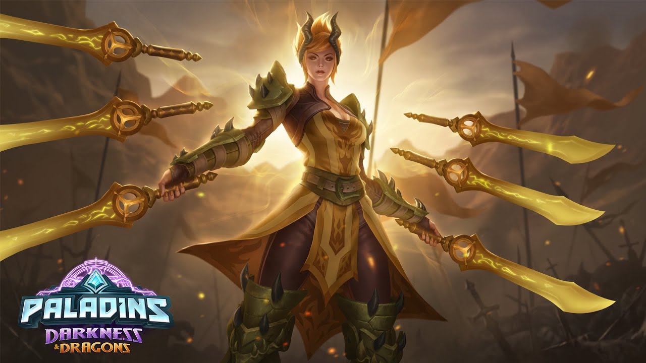 Paladins  - Soar into the Darkness and Dragons Battle Pass!