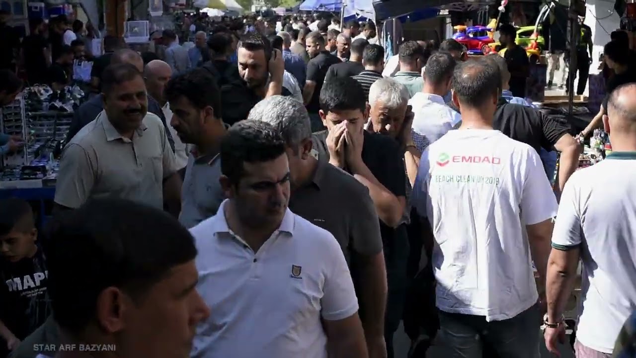 بازاڕی سلێمانی ژێرپردەکە.سروش تو کلتوری کوردستان .Kurdistan Nature and Culture .طبيعة وثقافة كردستان