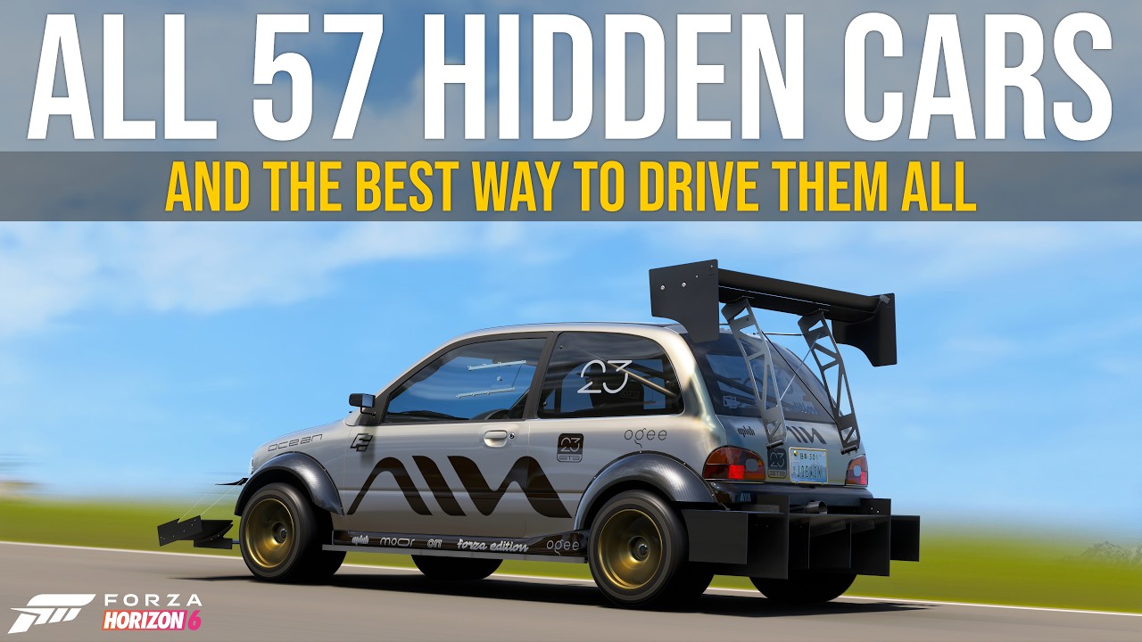 Forza Horizon 6 - ALL 57 HIDDEN CARS (With Tunings)