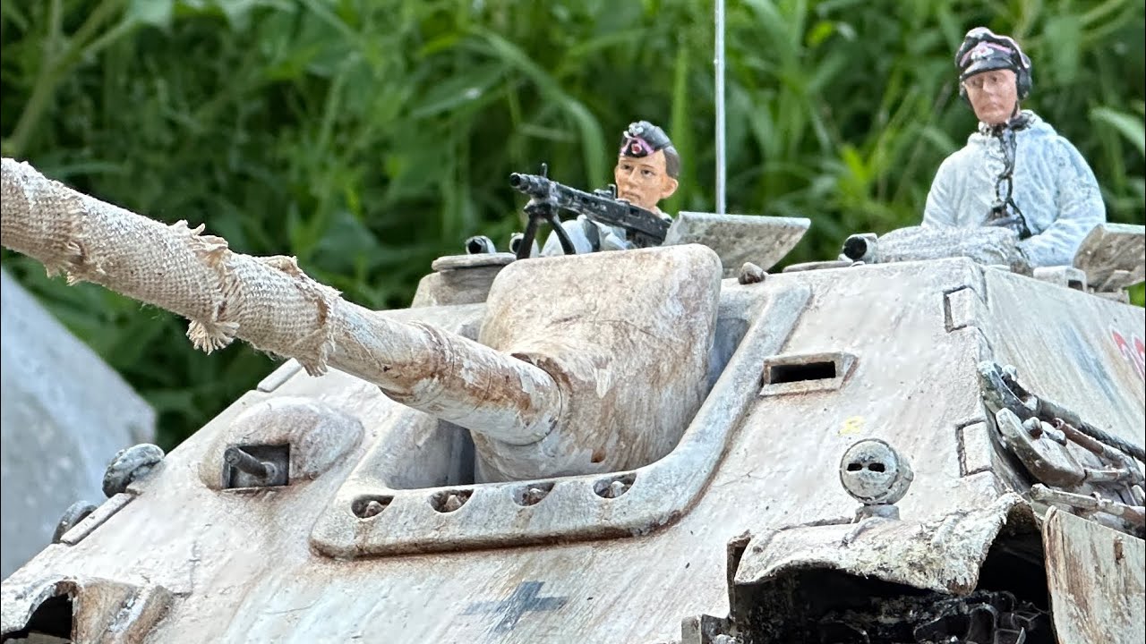 Taigen Jagdpanther Winter 1/16 Elmod Fusion X