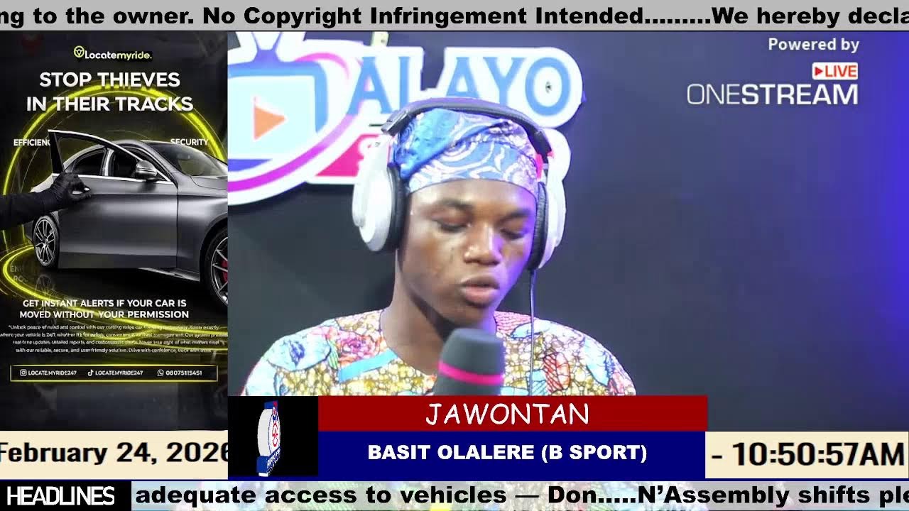 JAWONTAN - Live via OneStream Live #onestreamlive