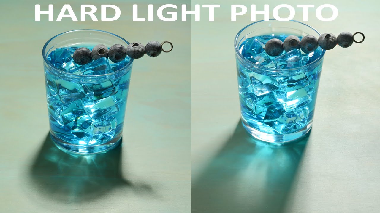 Easy Hard Light Drink Photography