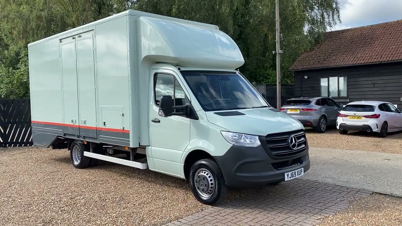 Mercedes Sprinter 516 Enclosed Car Transporter.