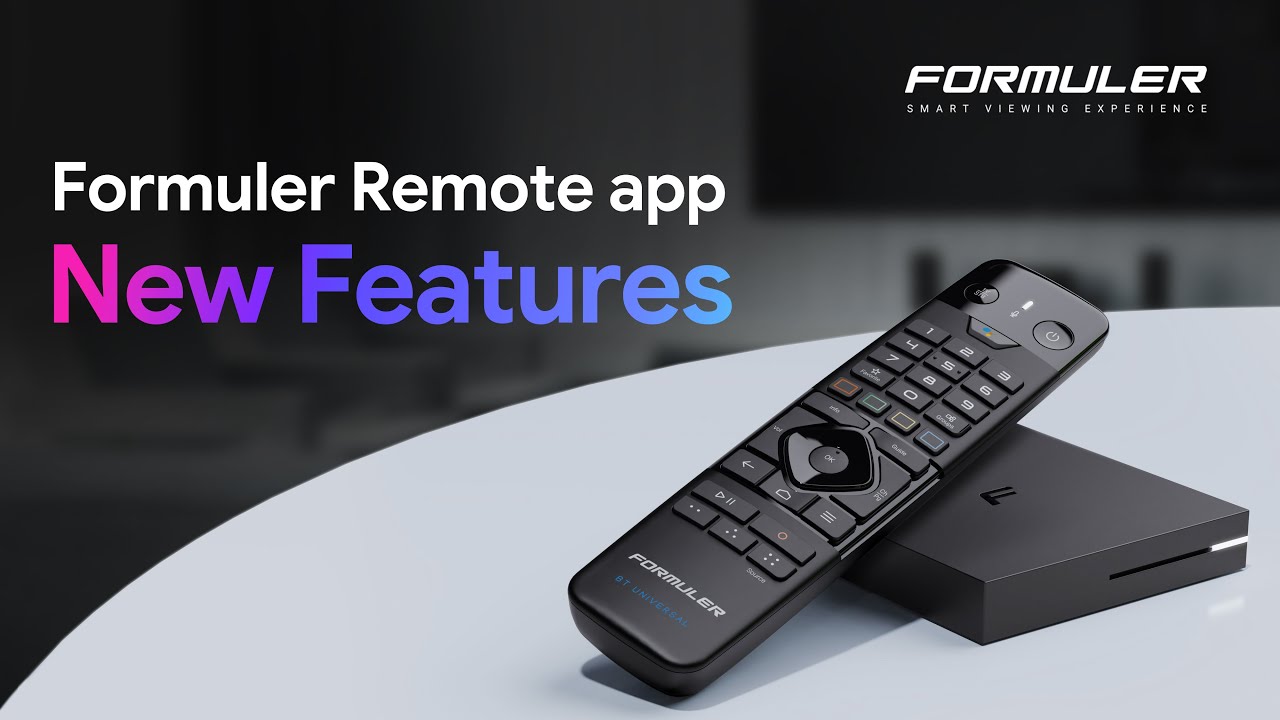 How to navigate mobile apps using your FORMULER BT1 or IR1 remote