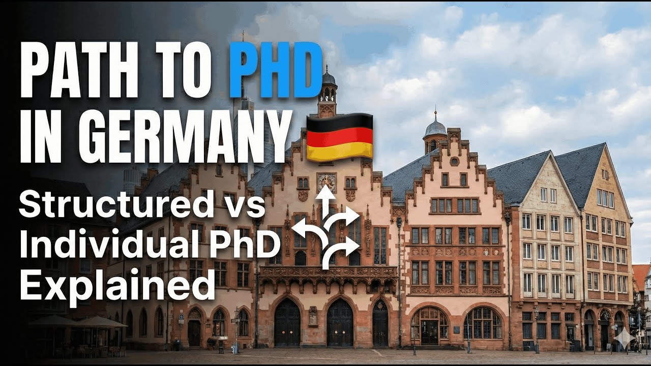 Path to PhD in Germany 🇩🇪 | Structured vs Individual PhD Explained #phd #indianingermany