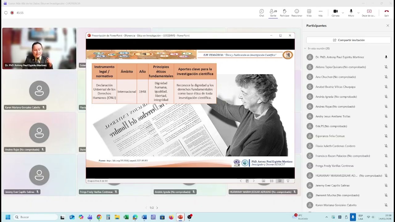 Ponencia   Ética y Publicación en Investigación Científica
