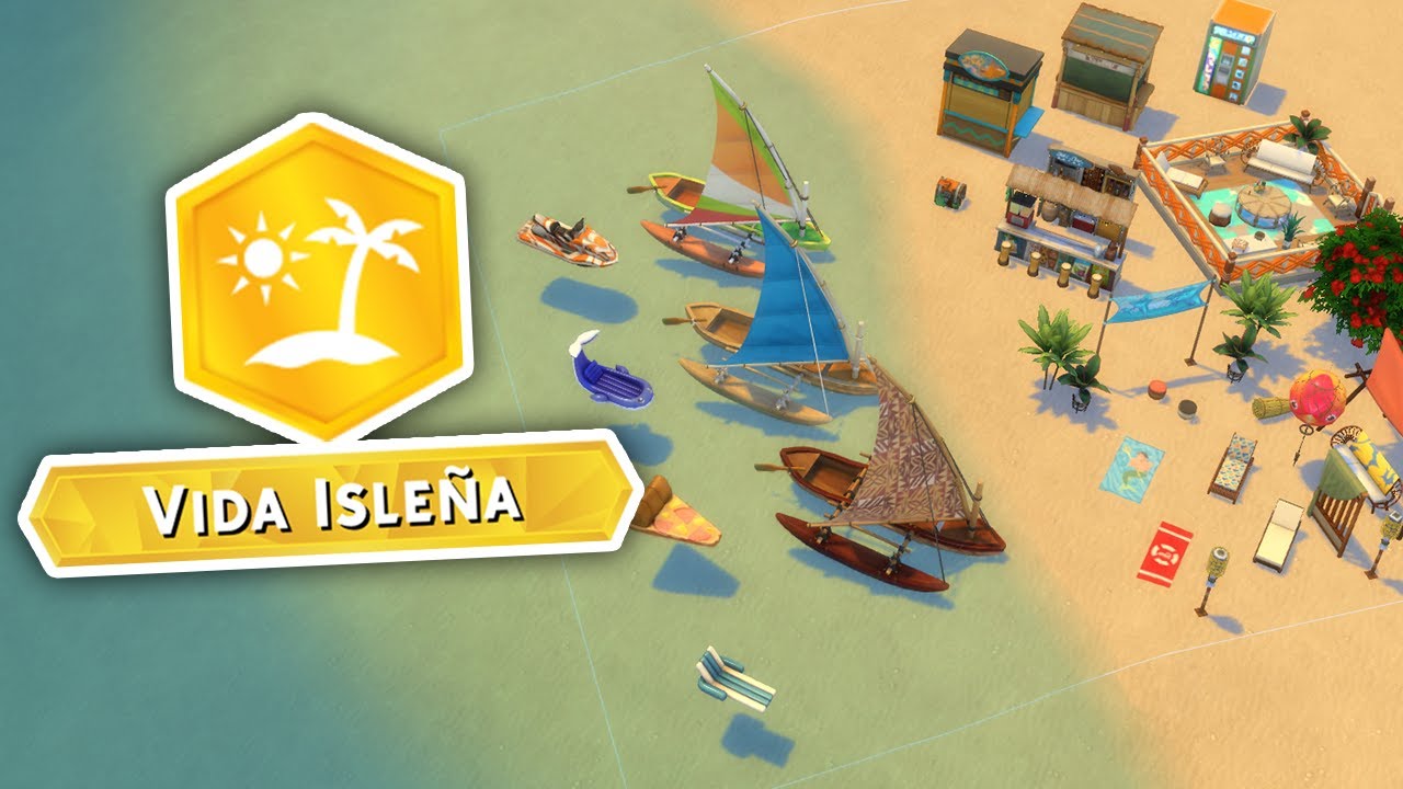 Motos acuáticas, veleros y nuevos objetos tropicales | REVIEW Los Sims 4 Vida Isleña