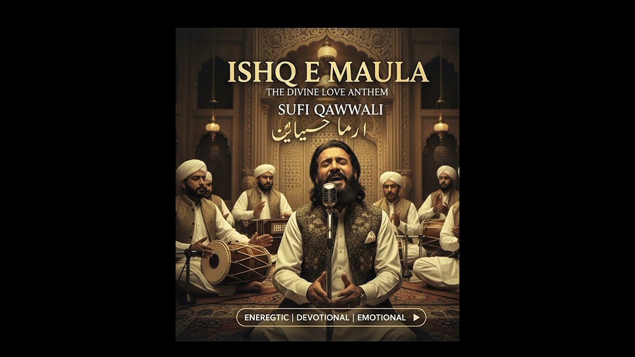 Ishq e Maula | The Divine Love Anthem | Energetic Sufi Qawwali 2025(AI Composition) 