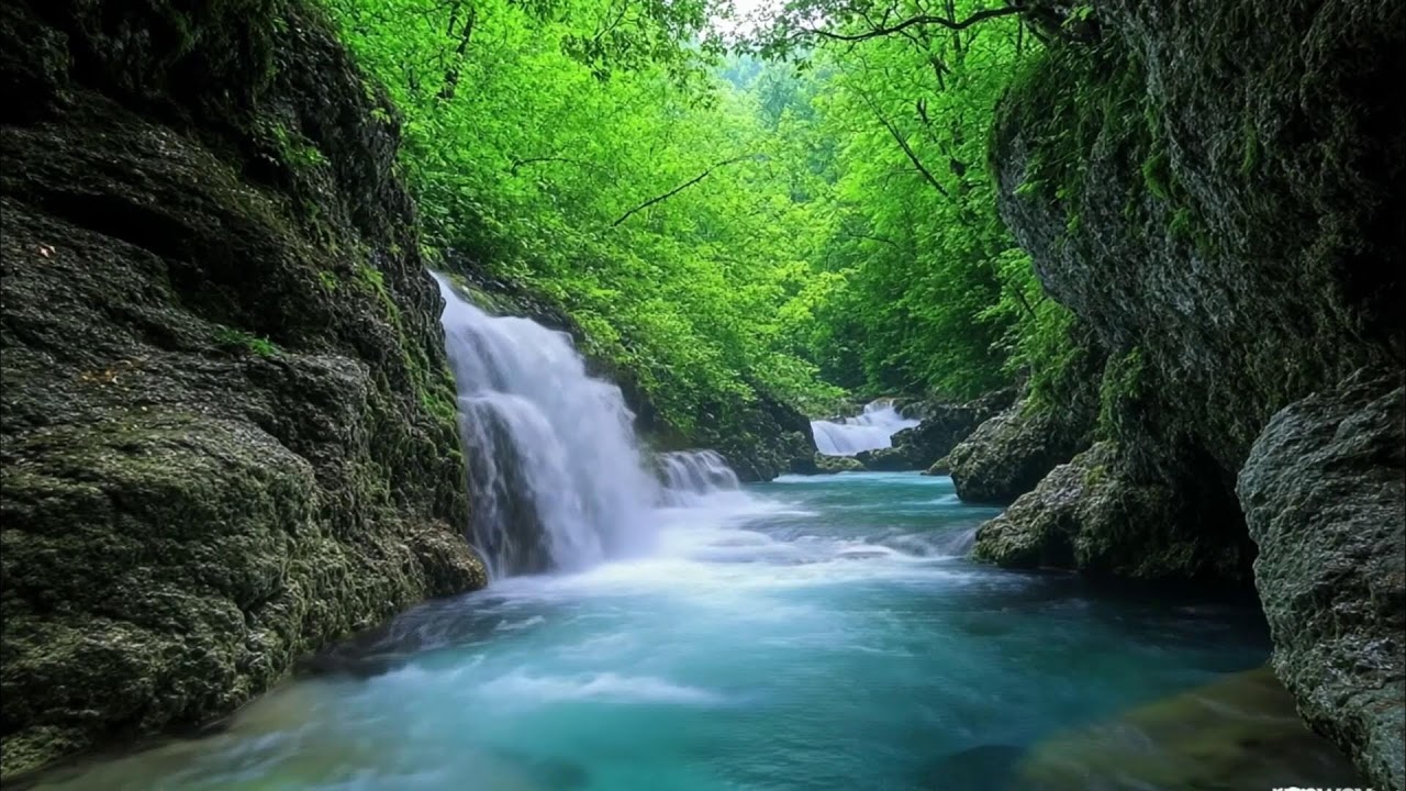Gentle Piano Music & Water Sounds | Calm Your Mind and Meditate 🌺 Relaxing,Calm Music Relax 13