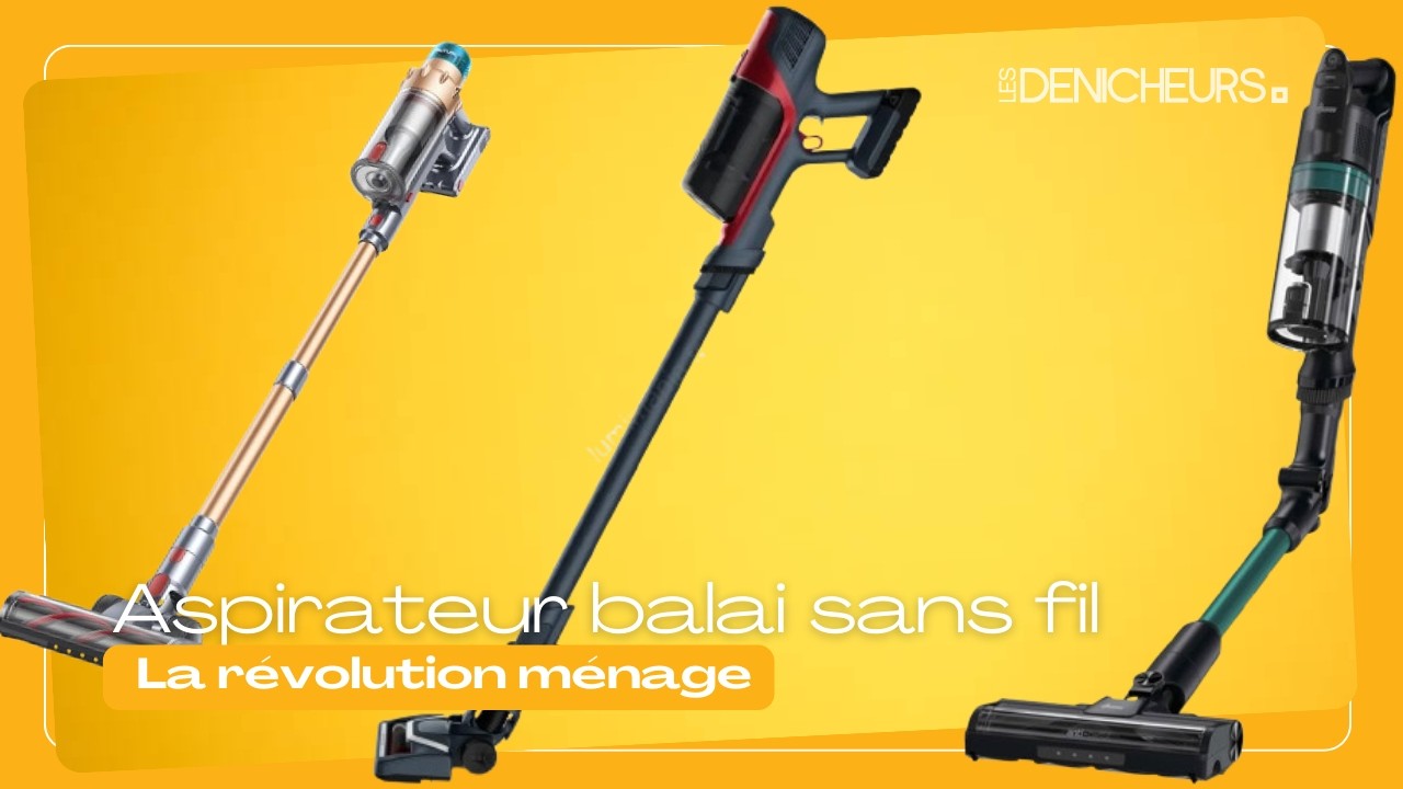 ASPIRATEUR BALAI SANS FIL - Comparatif & Guide d'achat 2026 #Guides #Meilleurs