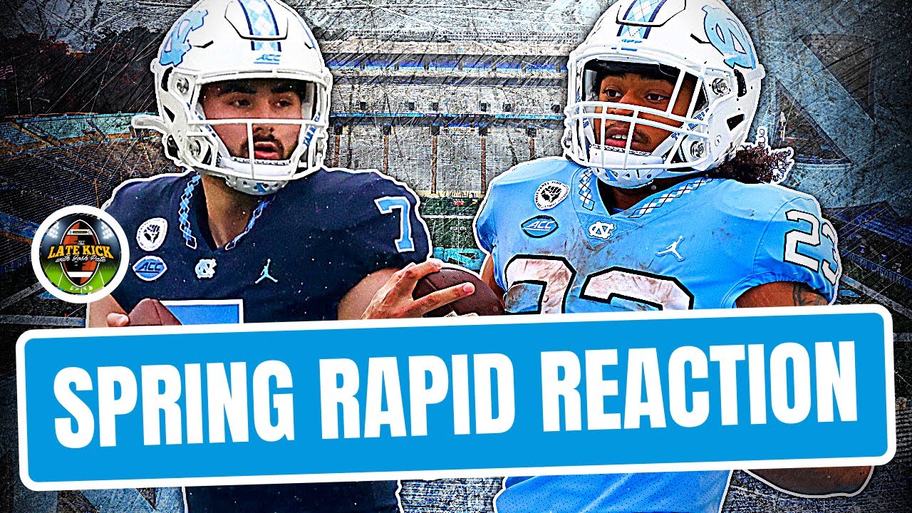 North Carolina Football - Spring Rapid Reaction (Late Kick Cut)