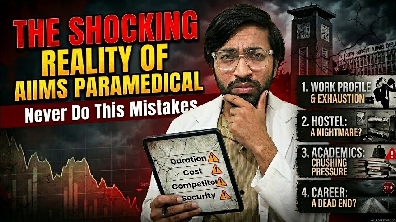 THE SHOCKING REALITY OF AIIMS PARAMEDICAL || STUDENT SURVIVAL | Aiims delhi is worth it??? #fyp 