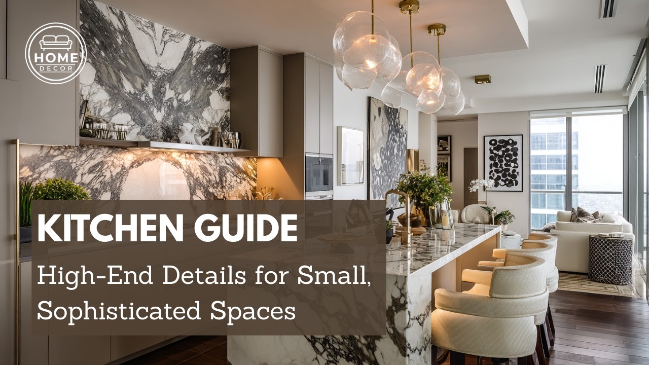 2026 Luxury Kitchen Guide: High-End Details for Small, Sophisticated Spaces