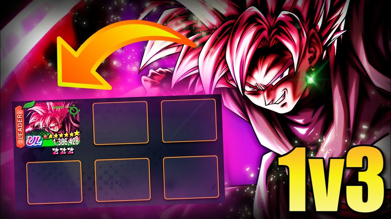 Can ULTRA Goku Black 1v3 ANYONE In PvP??? (Dragon Ball LEGENDS)