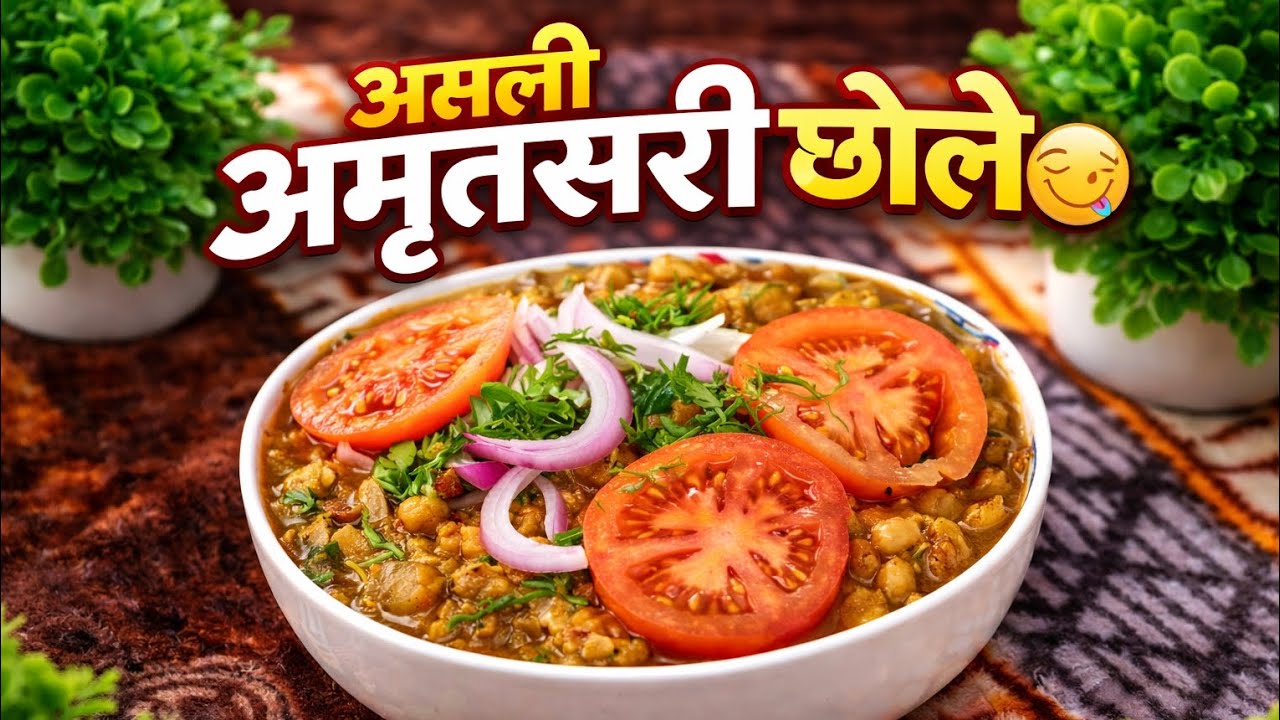 अमृतसर के मशहूर छोले | खुशबू और स्वाद दोनों लाजवाब