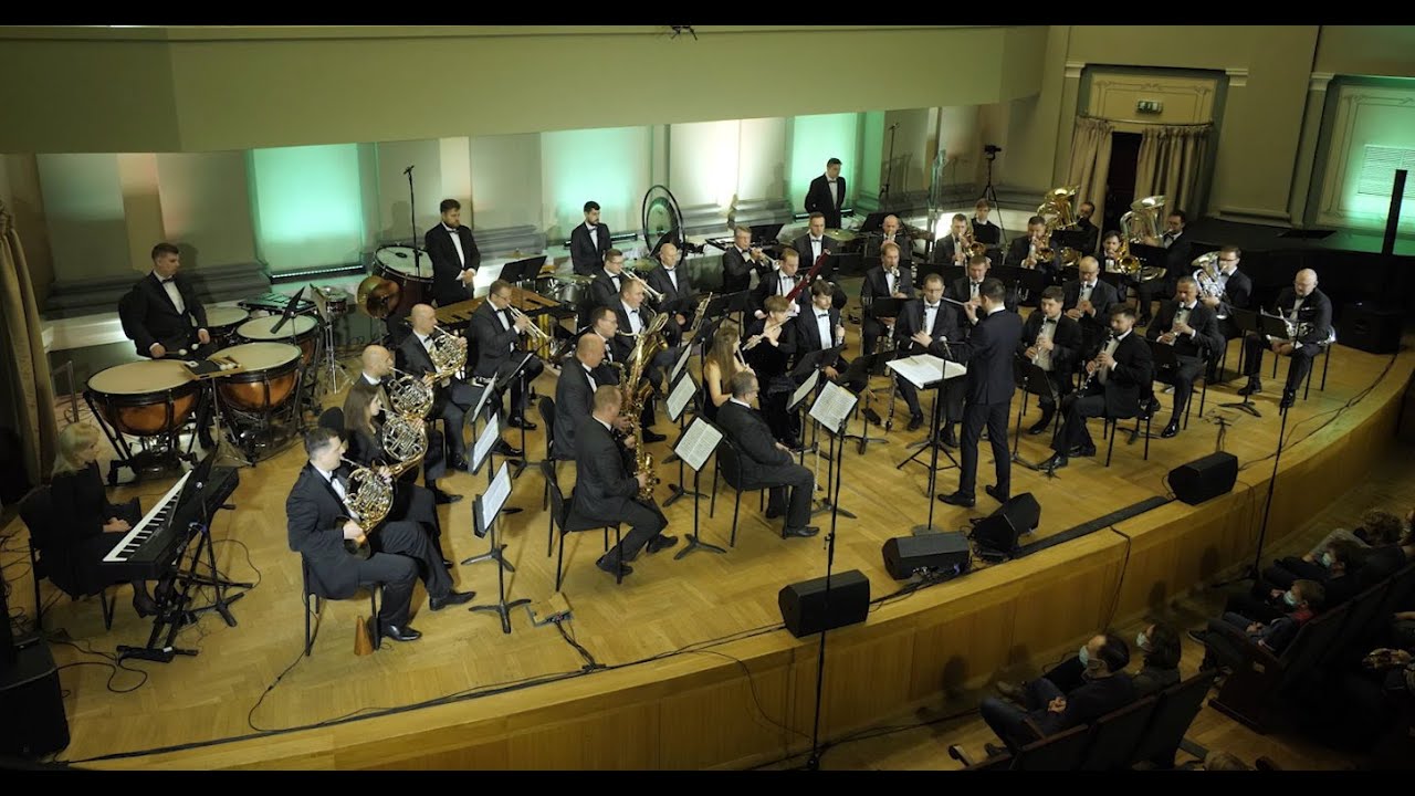 Jubilee Overture by Philip Sparke. Kaunas Wind Orchestra AZUOLYNAS