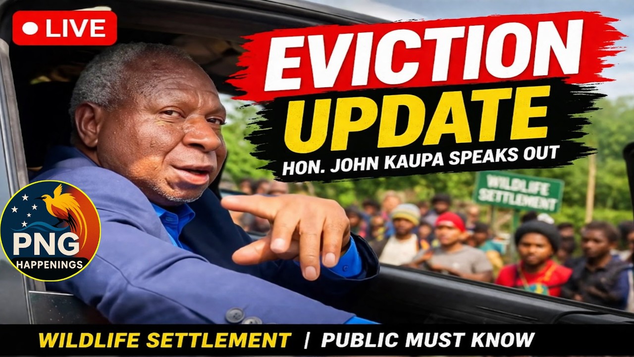 Eviction Update at Wildlife | PNG Happenings