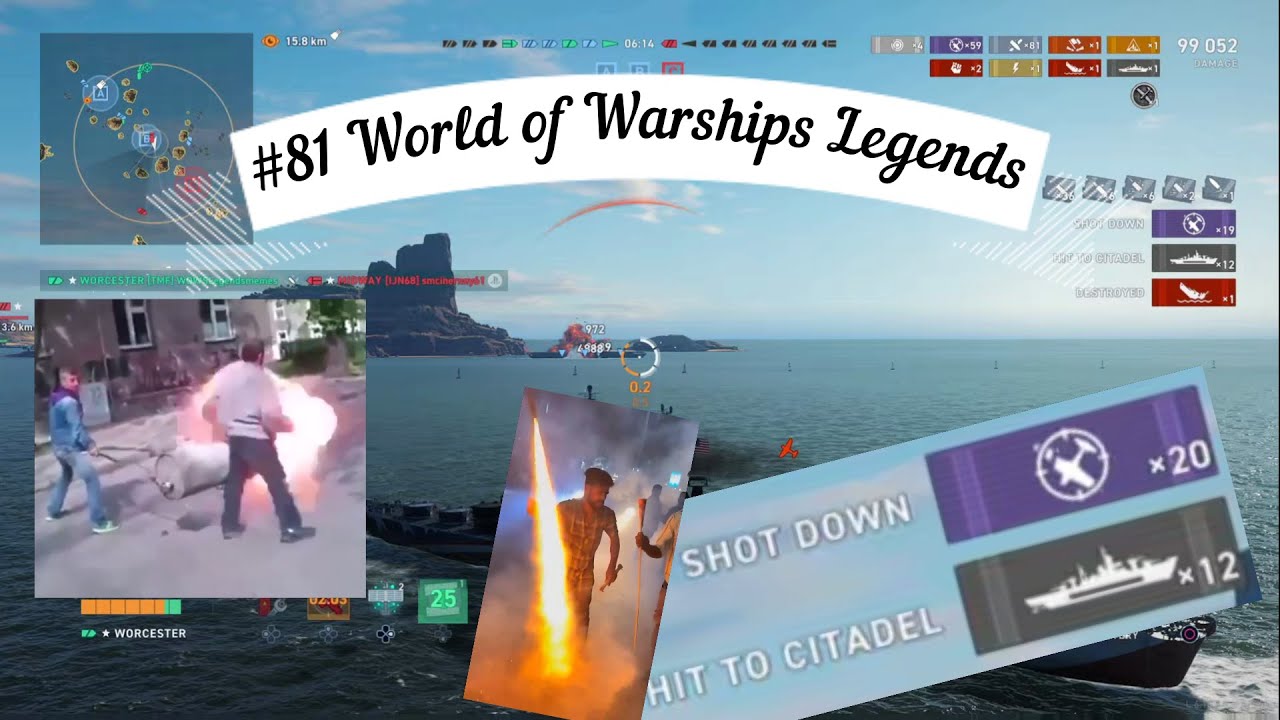 #81 World of Warships Legends MEMES!
