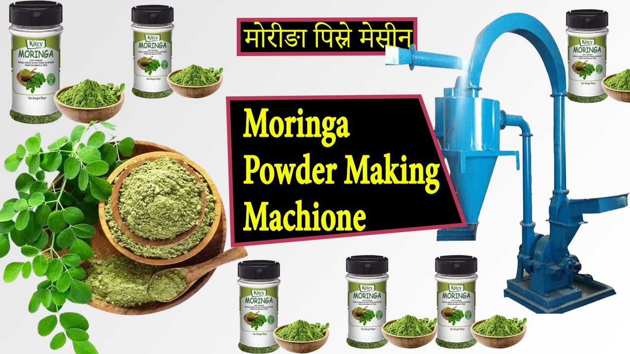 Moringa Powder Grinding Machine in Nepal | Start Your Health Factory with Bhagwati Machinery