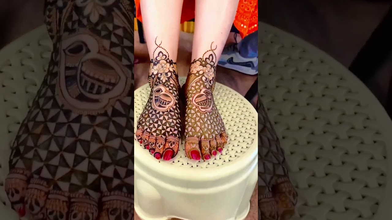 New bridal mehandi design 2023