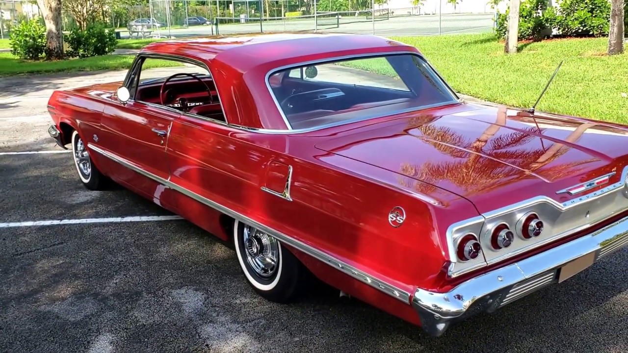 *** SOLD ***   1963 Impala SS 409 - 4 speed - body off resto