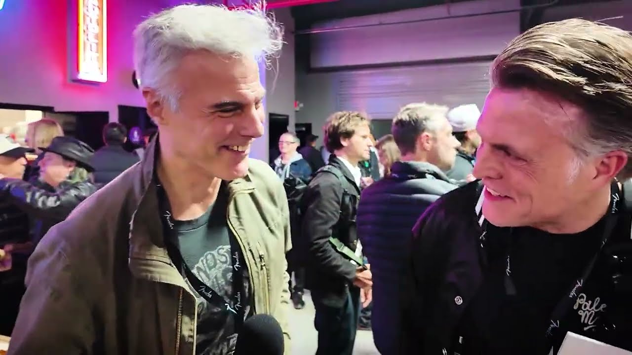 Running into John Bohlinger at NAMM 2026