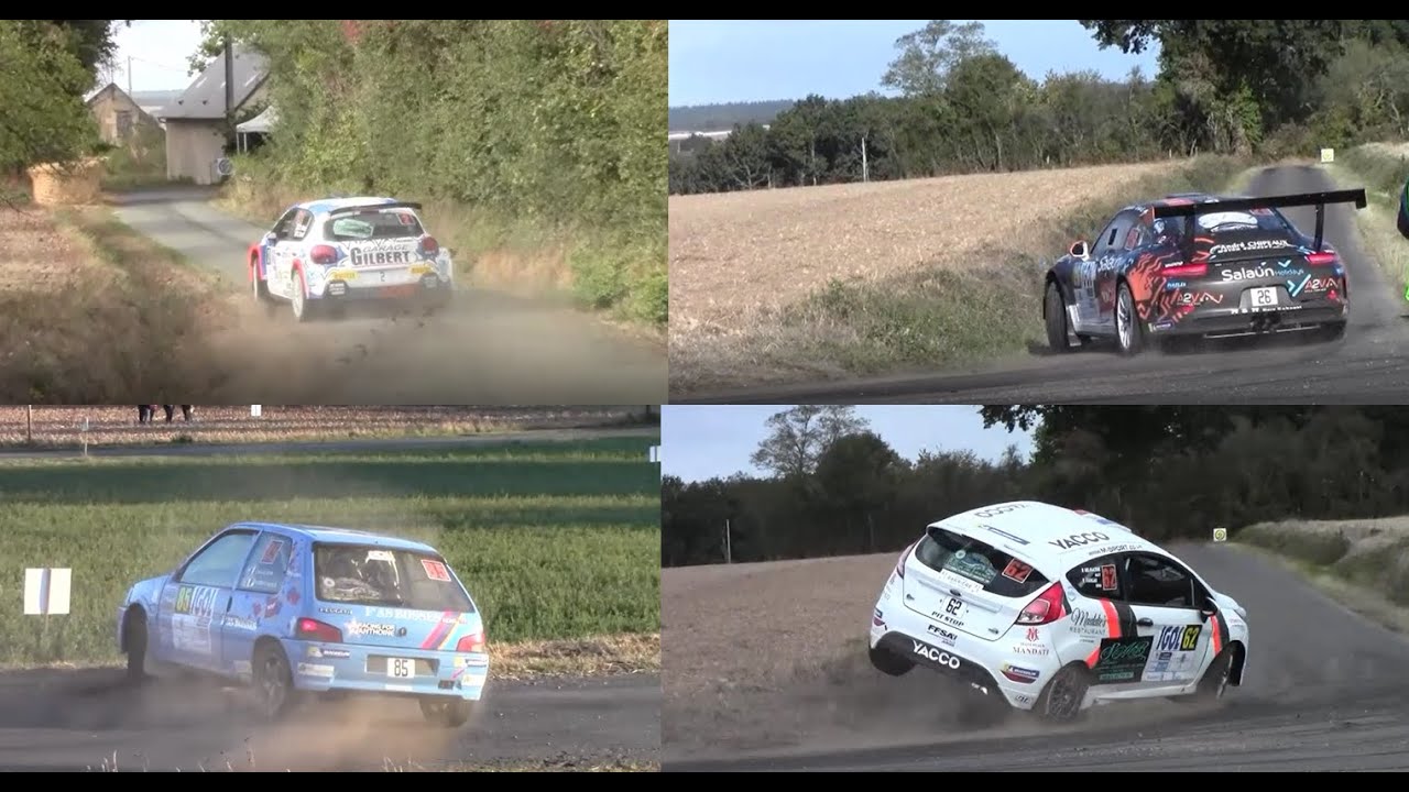 Rallye Coeur de France 2020 Day 1 Flat-out Mistakes&Show