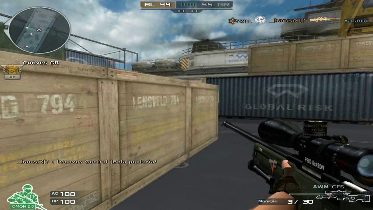 [CFAL] modo sniper dando QS sem MIRA ?