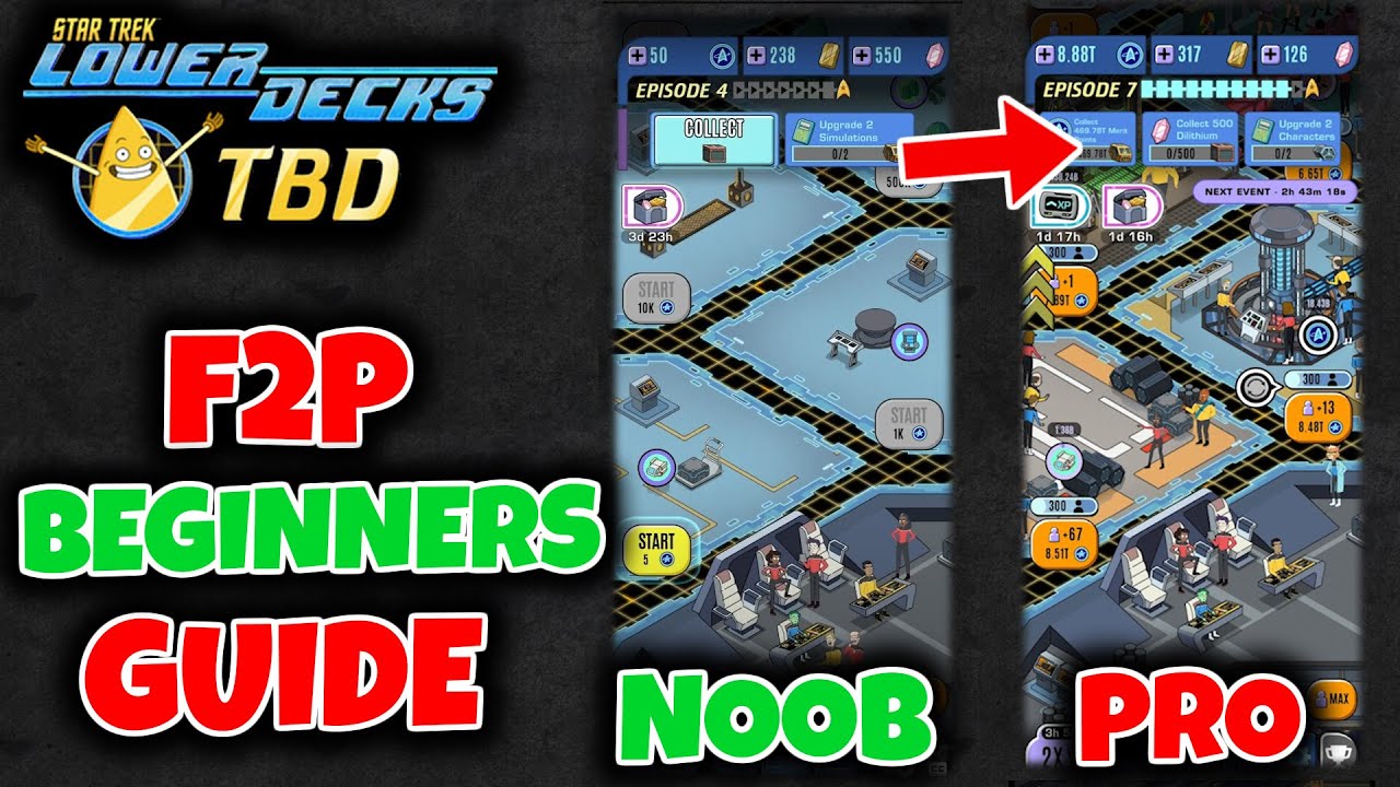 Get the right Start! Tips and Tricks for New Players // Star Trek Lower Decks Beginners Guide
