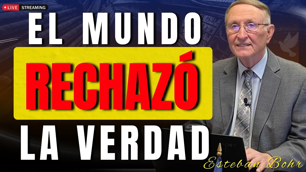 ¿El Mundo Cambió la Verdad de Dios por Mentira? Profecía Impactante | Pastor Esteban Bohr
