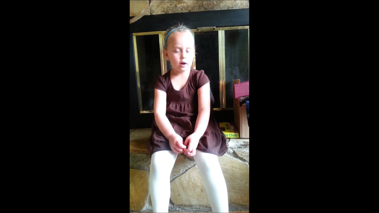 Hallie's 5th Birthday interview part 1